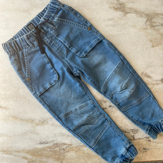 Pantalon denim Deux par Deux 4 ans