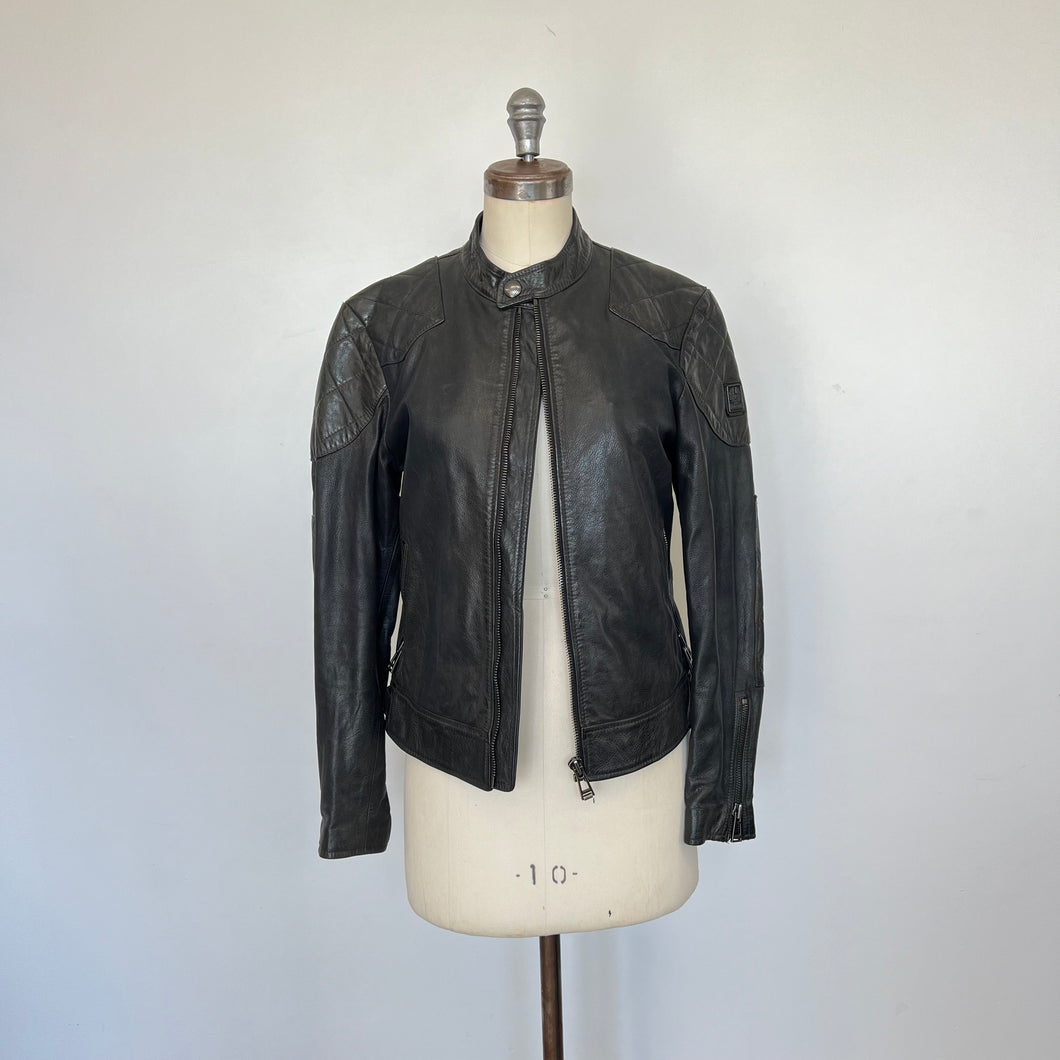 Manteau de cuir Belstaff