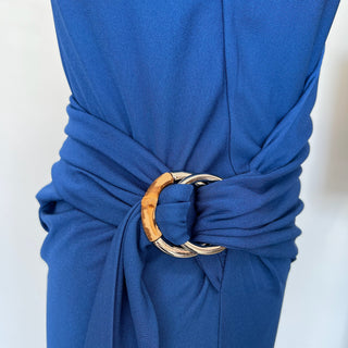 Robe bleu royal Gucci - Les Mal-Aimés ❤️‍🩹