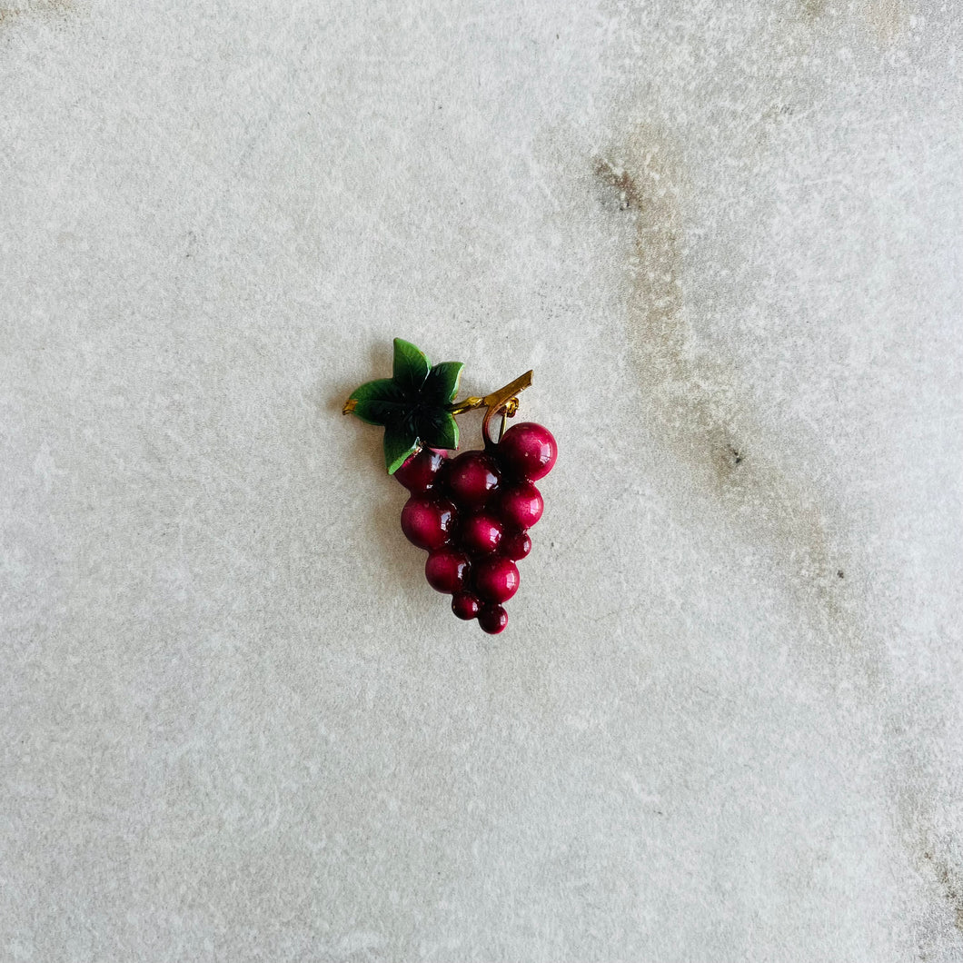 Broche grappe de raisin