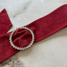 Charger l&#39;image dans la galerie, Ceinture rouge grosse boucle

