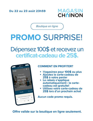 Promo surprise! - Explications 🩵